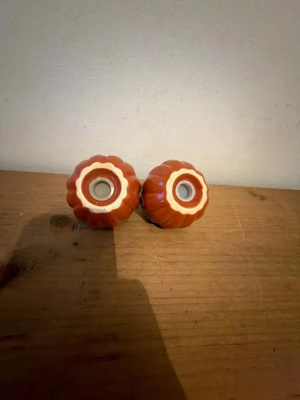 Better Homes and Gardens Pumpkin Salt and Pepper Shakers Ceramic Fall